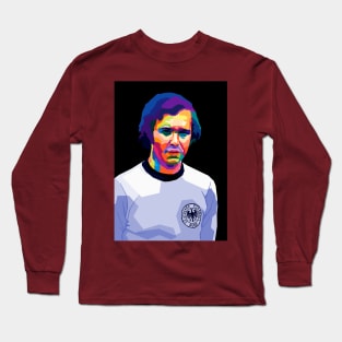 Franz Beckenbauer Legend Player Football Long Sleeve T-Shirt